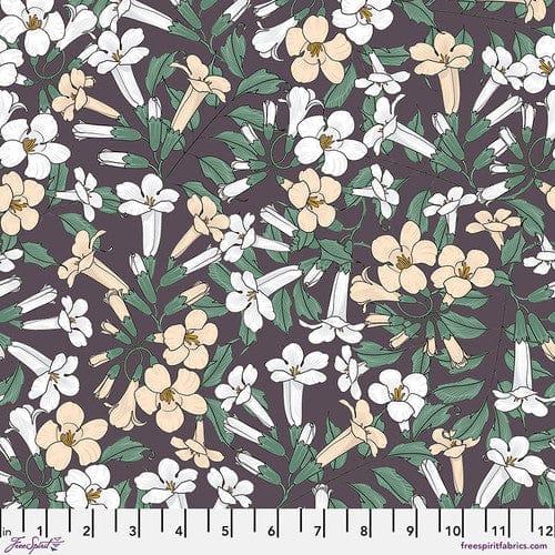 Honeysuckle in Plum - Birds of a Feather by Rachel Hauer - Freespirit