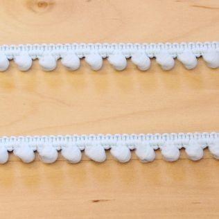 Ice Blue Pom Pom Trim