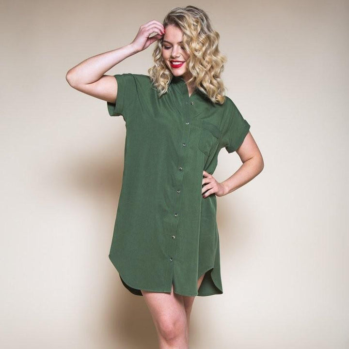 Kalle Shirt + Shirtdress, Closet Case Patterns