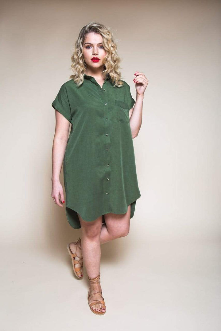 Kalle Shirt + Shirtdress, Closet Case Patterns