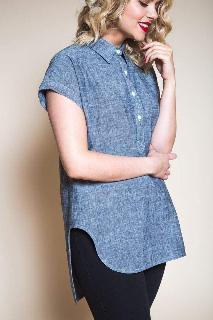 Kalle Shirt + Shirtdress, Closet Case Patterns