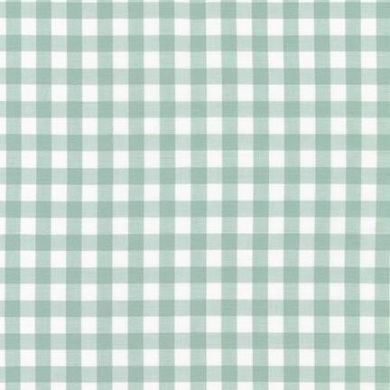 Kitchen Window Gingham, 3/8", in Sage