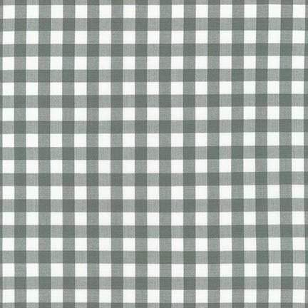 Kitchen Window Gingham, 3/8", in Shale
