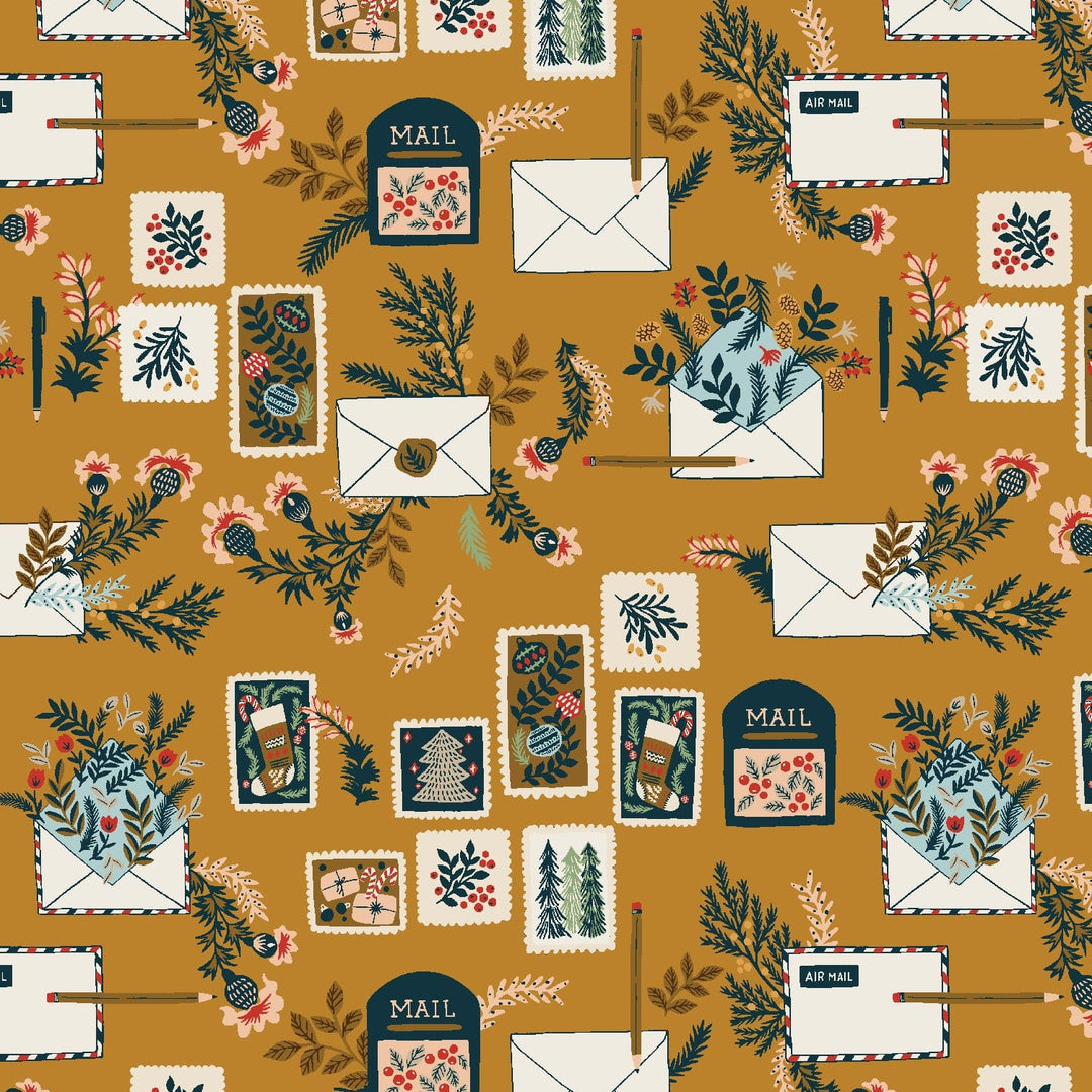 Letters to Santa on Shining Gold - Merry Memories Collection