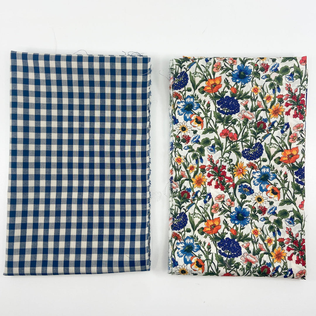 Liberty and Crawford Gingham - Scarf Kit - Spring 2022