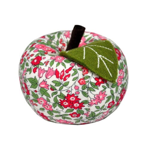 Liberty of London Apple Pincushion, Forget Me Not