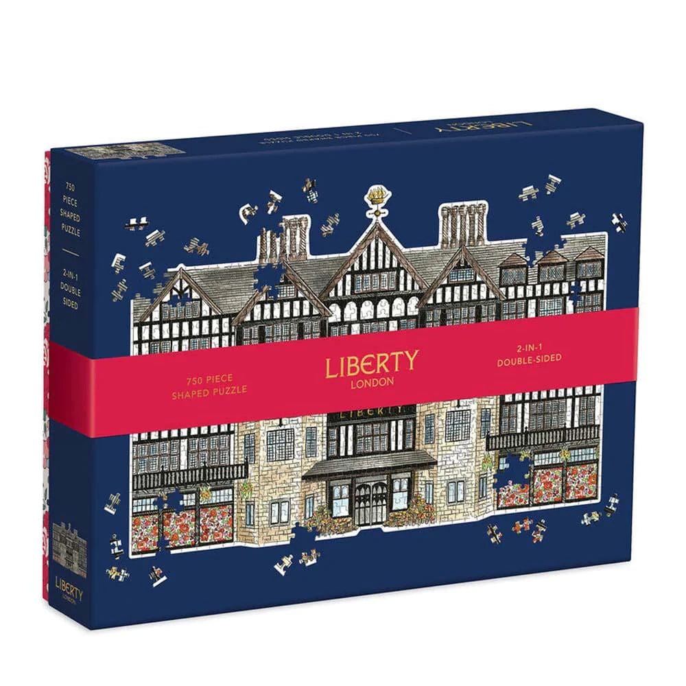 Liberty Tudor Building 750 Piece Shaped Puzzle - Liberty London