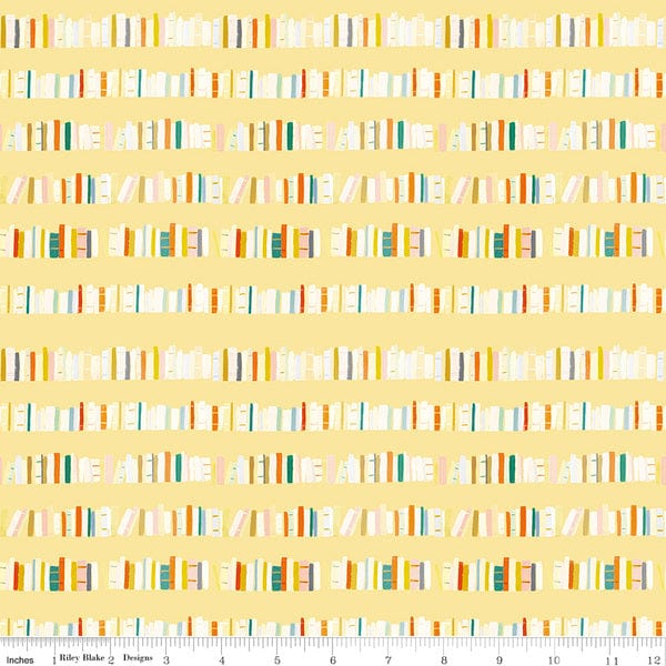Littlest Family's Big Day - Library in Yellow - Riley Blake Designs