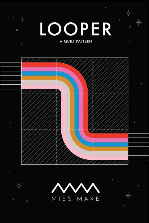 Looper Quilt by Miss Make