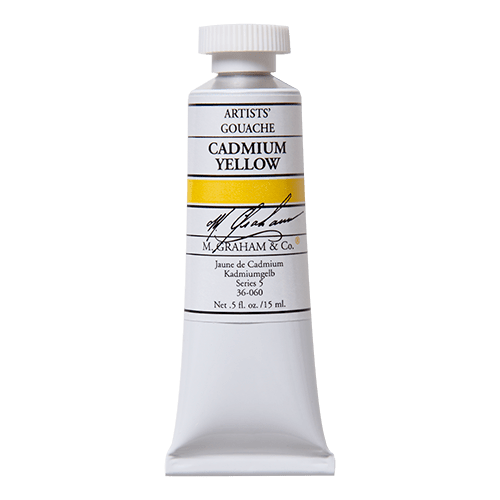 M. Graham Gouache Paint - Cadmium Yellow 060 - 15ml