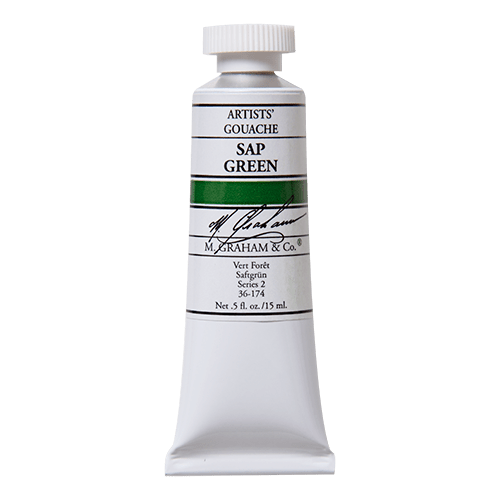 M. Graham Gouache Paint - Sap Green 174 - 15ml Tube