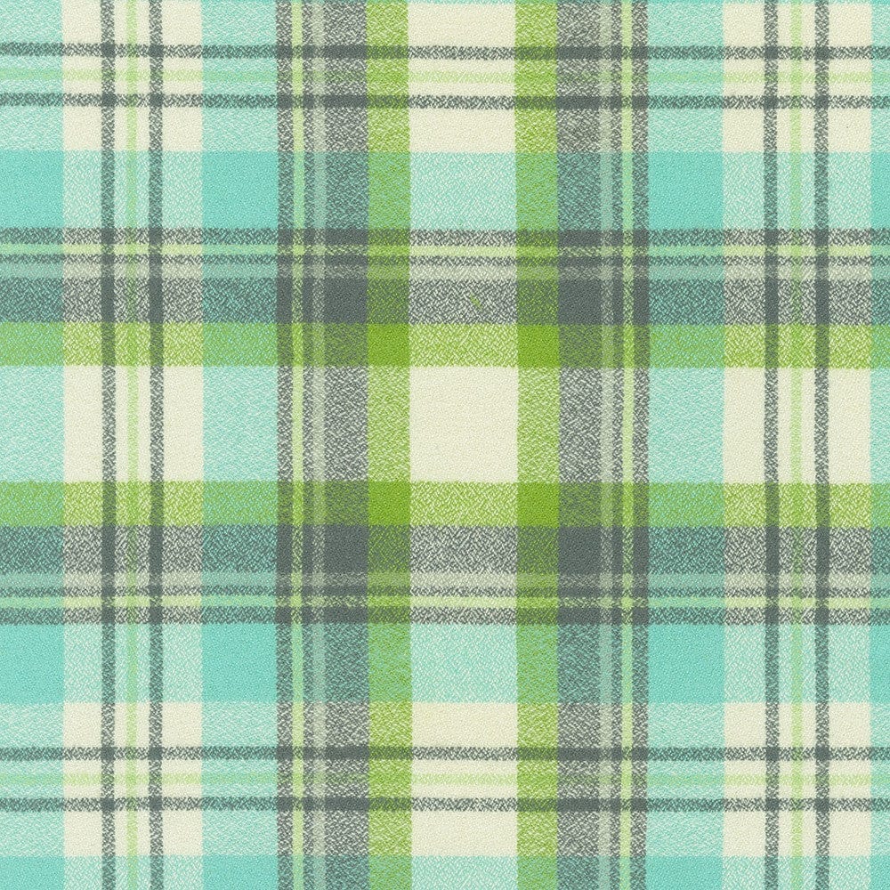 Mammoth Organic Flannel in Sage by Robert Kaufman