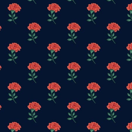 Marisol in Navy - Vintage Garen by Rifle Paper Co.