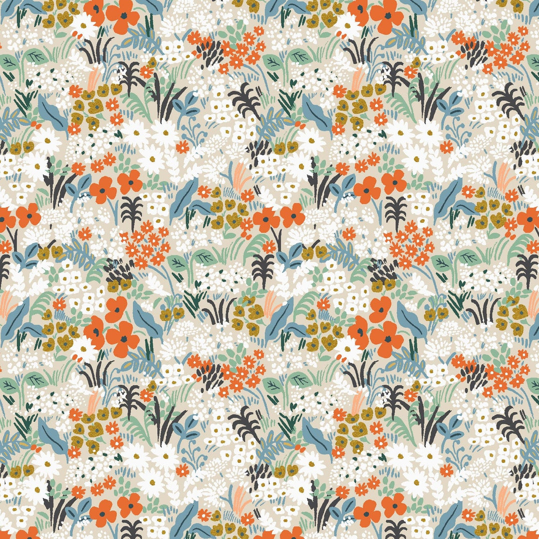 Meadow in Flax Multi Metallic ~ Bon Voyage by Rifle Paper Co.