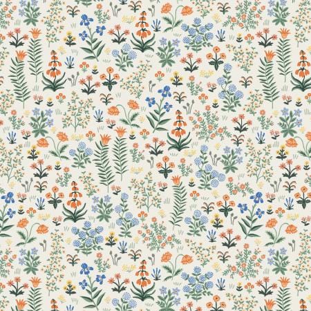 Rifle Paper Co. Camont Wildwood Garden Cream - Cotton + Steel - PER QUARTER METRE Rifle Paper Co. Camont Wildwood Garden Cream - Cotton + Steel - PER QUARTER METRE