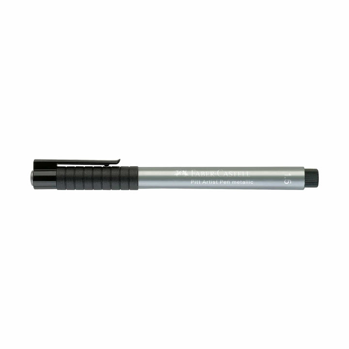 Metallic Pitt Artist Pen from Faber Castell - 251 Silver