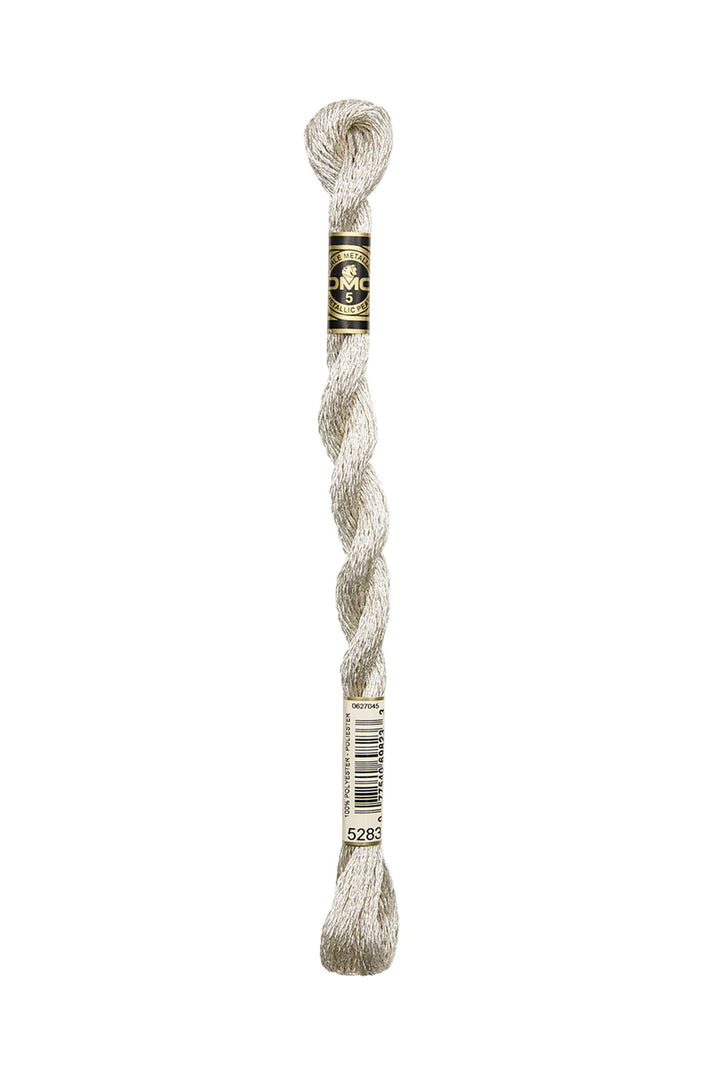 Metallic Silver Pearl Thread from DMC