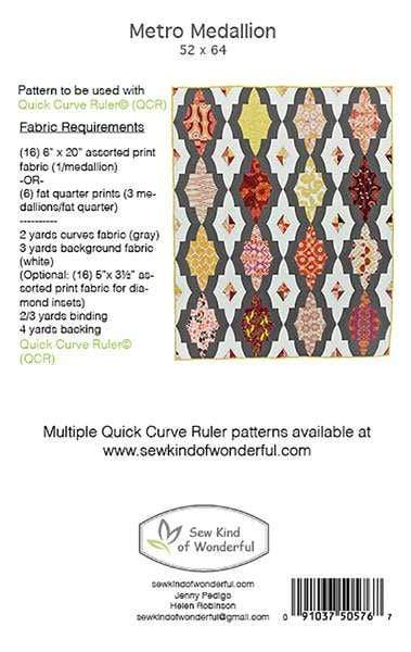 Metro Medallion, Sew Kind of Wonderful