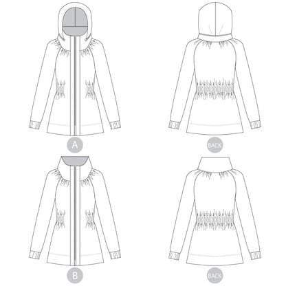 Minoru Jacket, Sewaholic