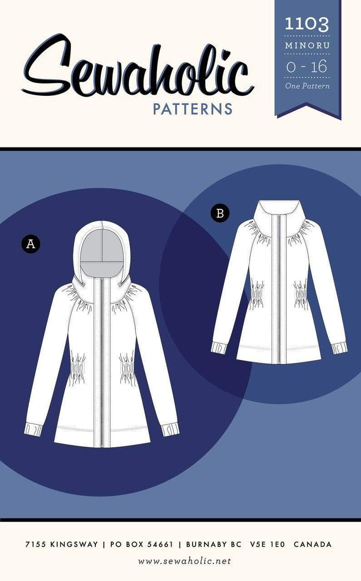 Minoru Jacket, Sewaholic