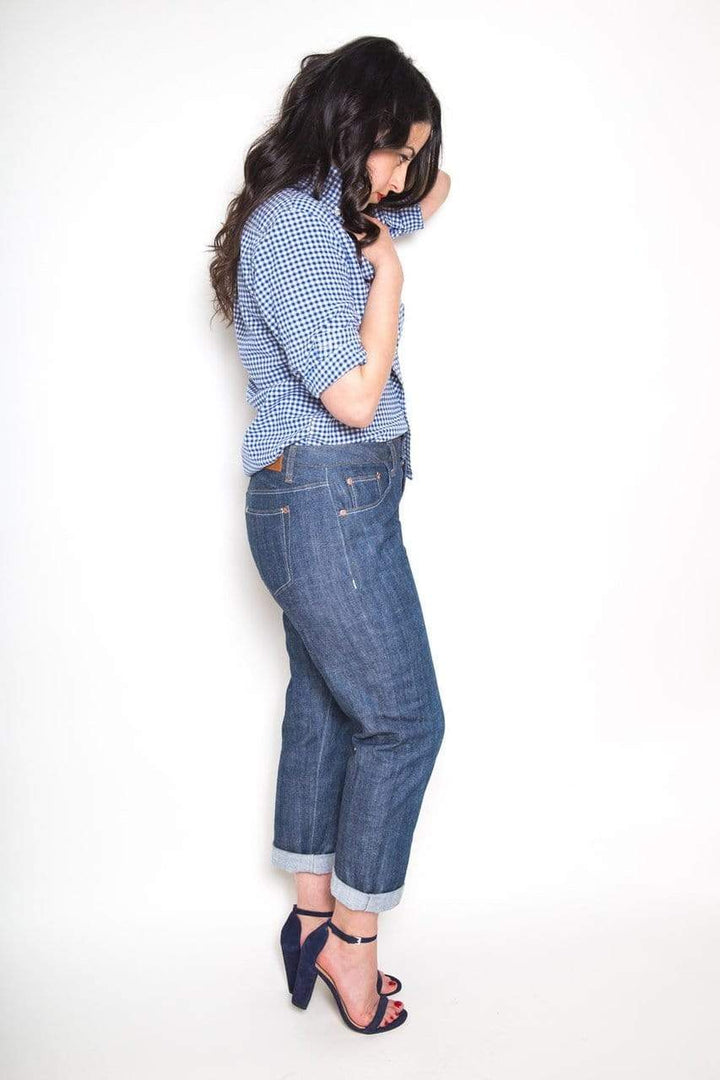 Morgan Boyfriend Jeans, Closet Case Patterns