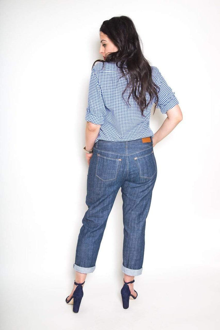 Morgan Boyfriend Jeans, Closet Case Patterns