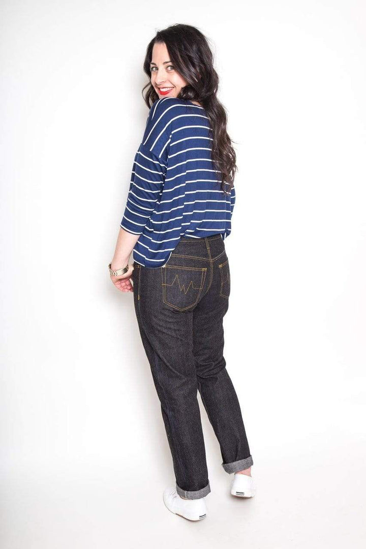 Morgan Boyfriend Jeans, Closet Case Patterns