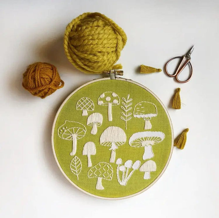 Mushrooms - Embroidery Kit - Rikrack