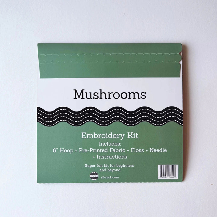 Mushrooms - Embroidery Kit - Rikrack