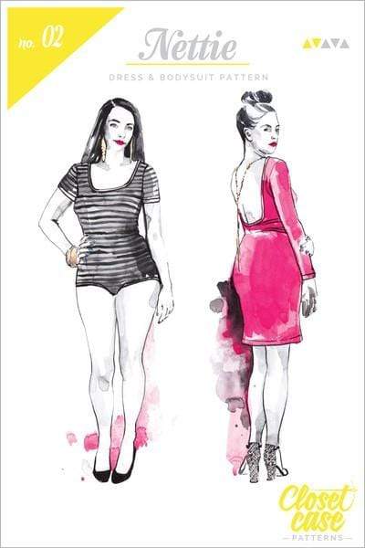 Nettie Dress and Bodysuit, Closet Case Patterns