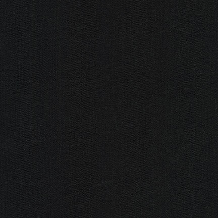 Nirvana Double Gauze Solid in Black