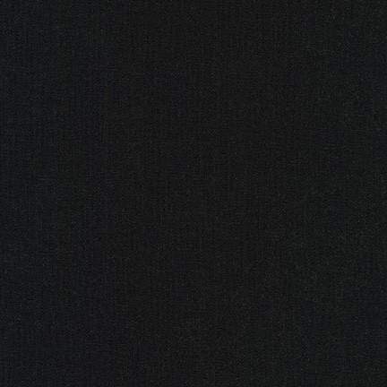 Nirvana Double Gauze Solid in Black