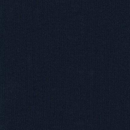 Nirvana Double Gauze Solid in Navy