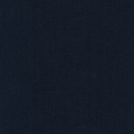 Nirvana Double Gauze Solid in Navy