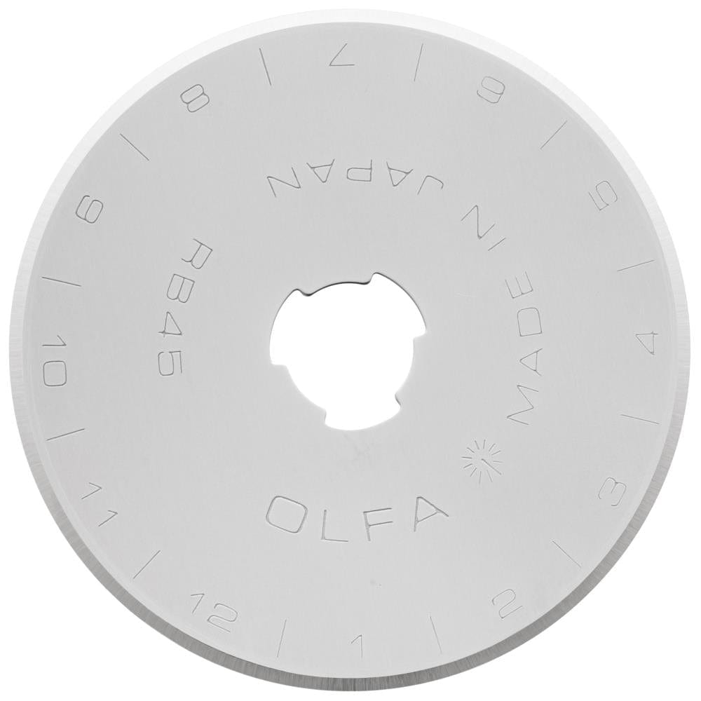 Olfa 45mm Rotary Blade, 2 Blades