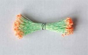 Peach/Green Flower Stamens