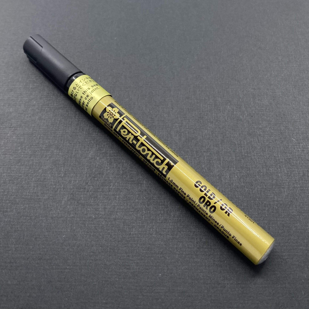 Gold Pen-Touch Paint Markers ~ Fine ~ 1mm Tip