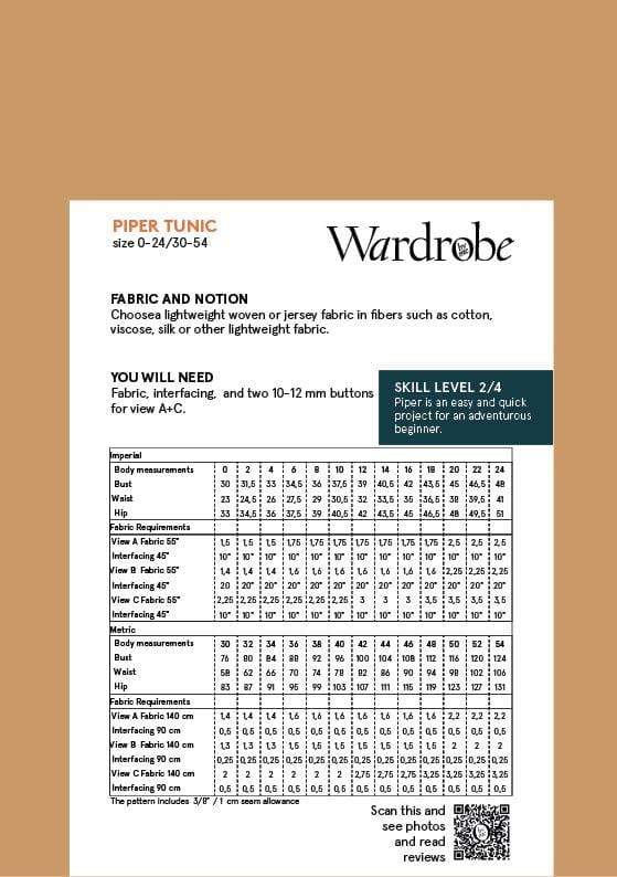 Piper Tunic - Wardrobe by Me