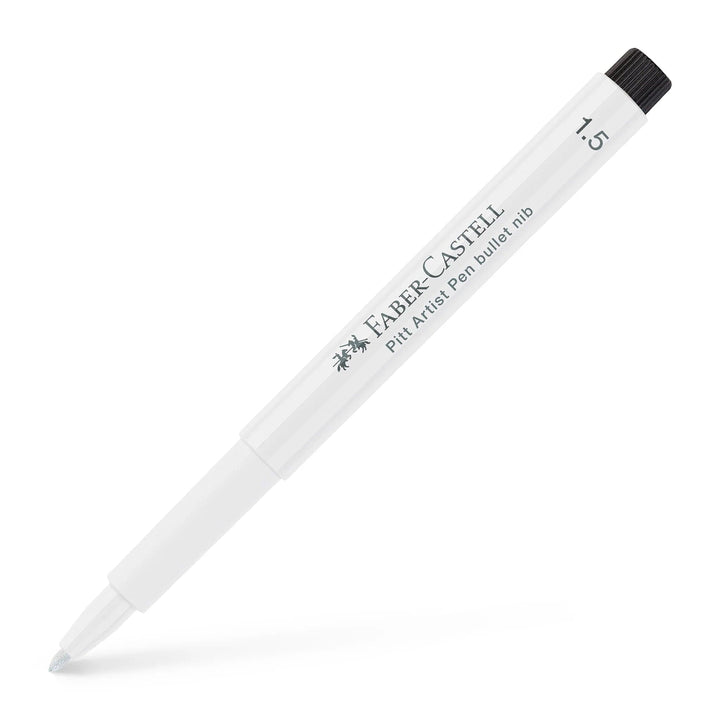 Pitt Artist Pen 1.5mm Bullet Nib from Faber Castell - 101 White