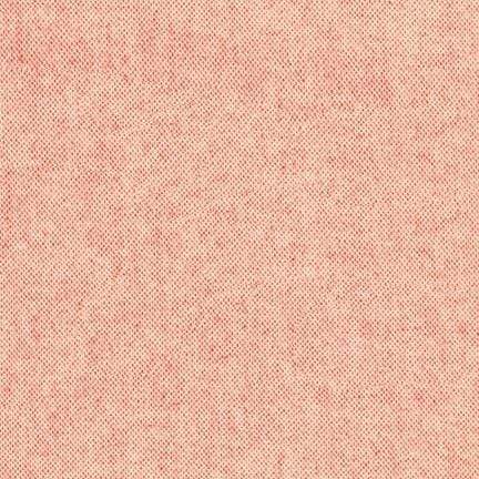 Plain Weave in Peach, Shetland Flannel from Robert Kaufman