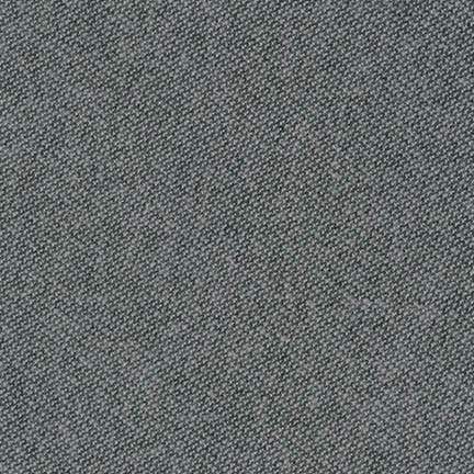 Plain Weave in Smoke, Shetland Flannel from Robert Kaufman