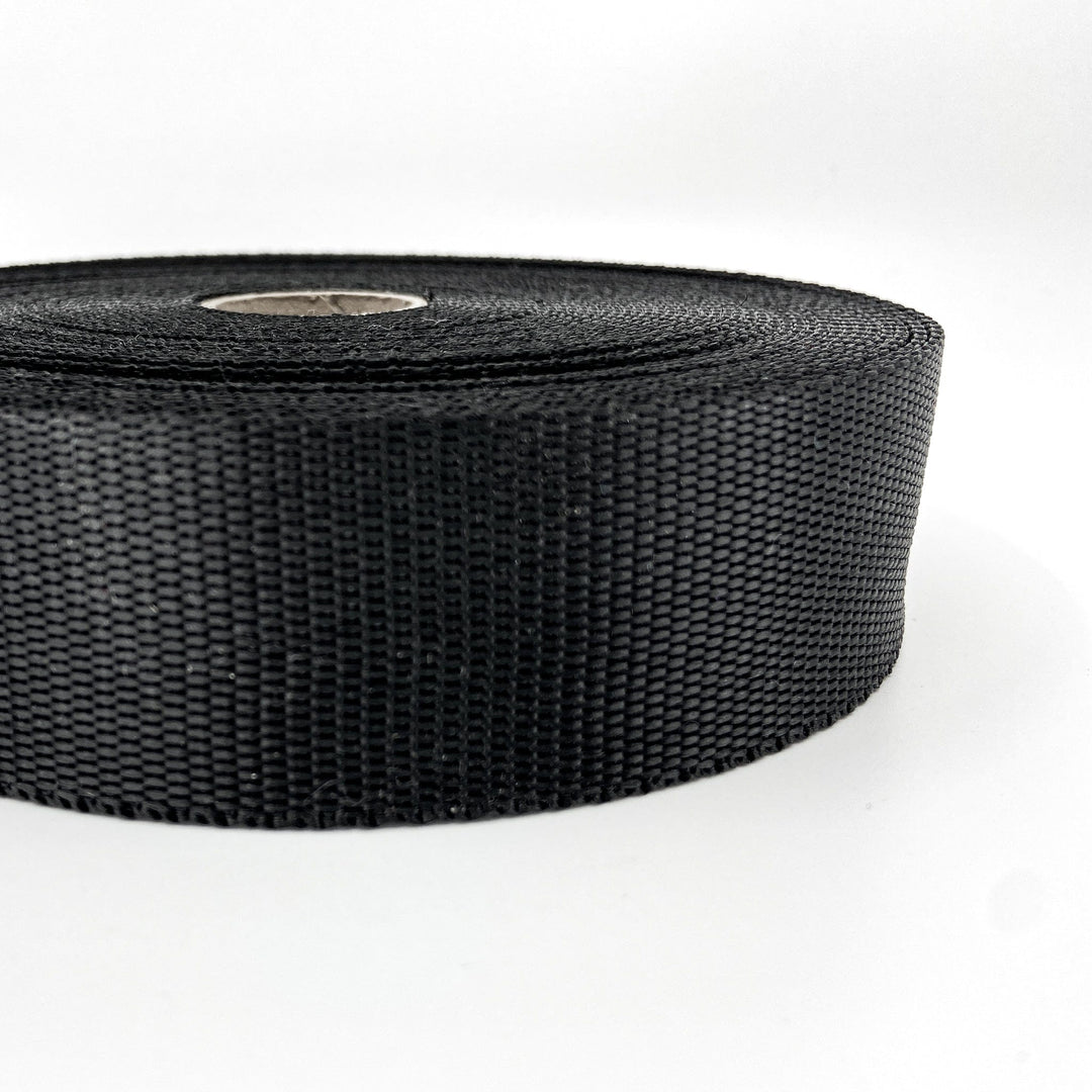 Polypropylene Webbing - Black - 40mm