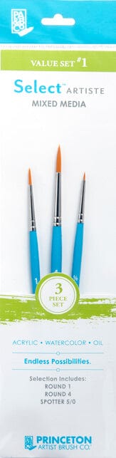 Princeton Brush Select Artist Brush Set - Value Set #1