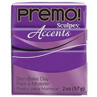 Purple Pearl Premo Modeling Clay, 2 oz