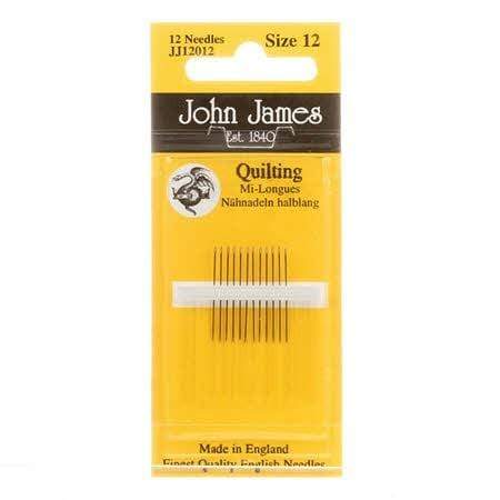 Quilting Betweens, Size 12, 12 Count, John James