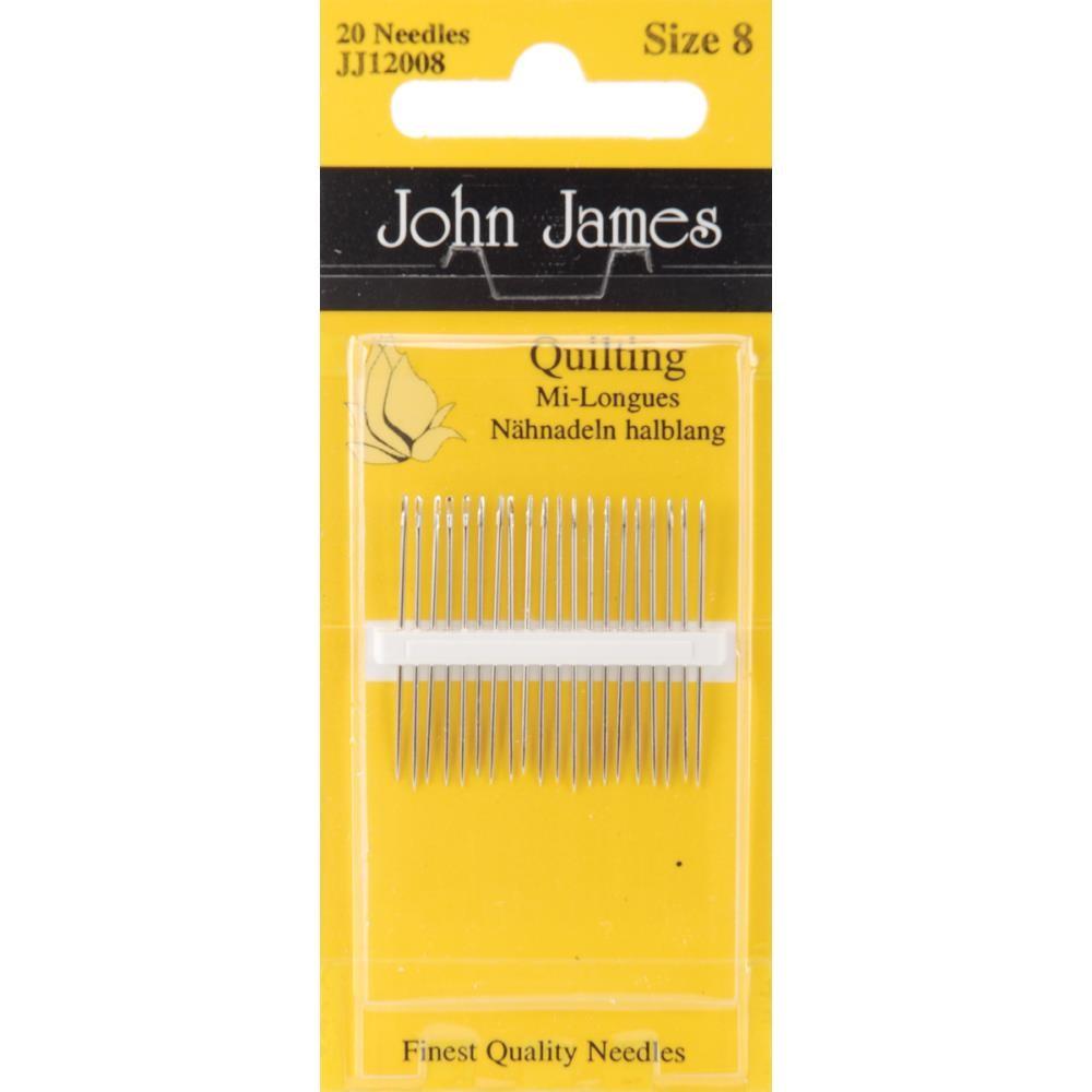 Quilting Betweens, Size 8, 20 Count, John James