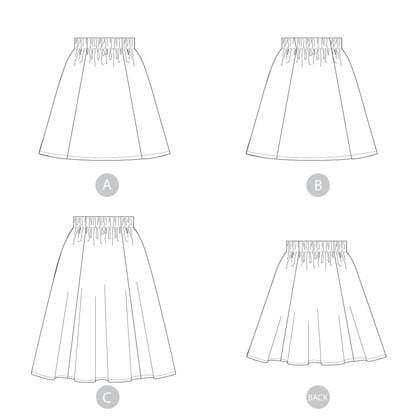 Rae Skirt, Sewaholic