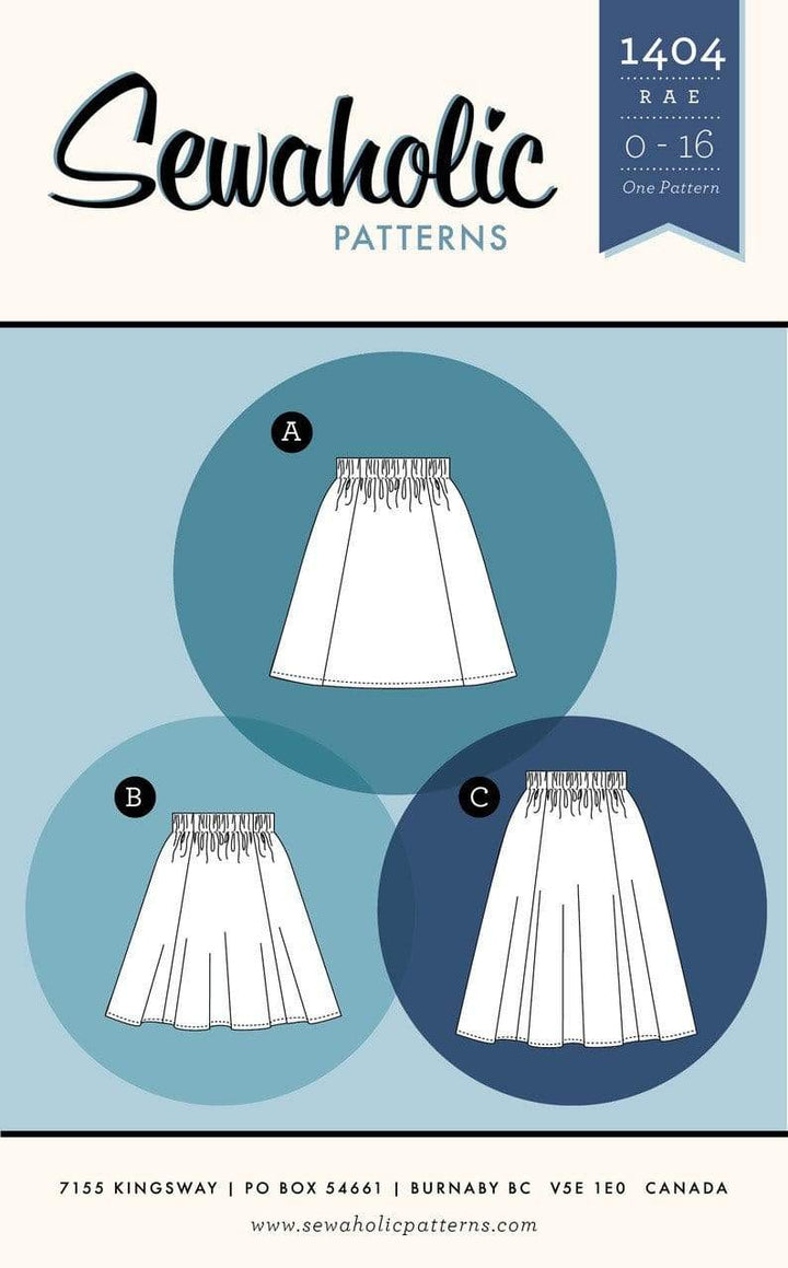 Rae Skirt, Sewaholic