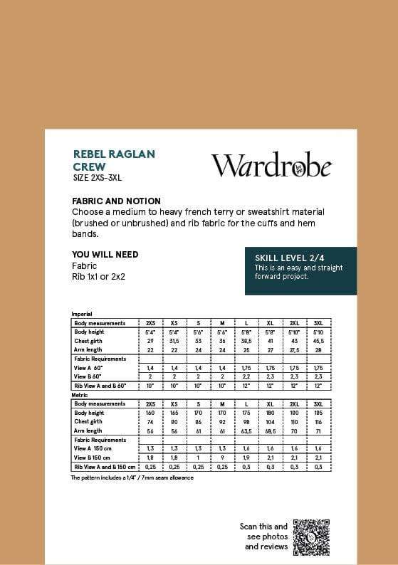 Rebel Raglan - Wardrobe by Me