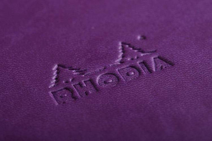 Rhodia Hardcover Journal Options in Purple